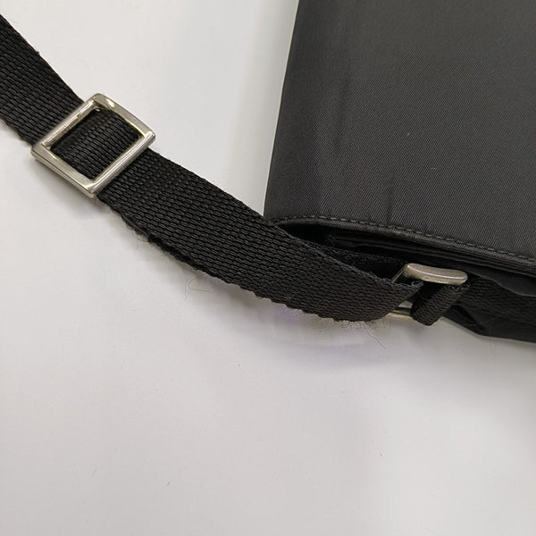 Nylon Shoulder Bag Black