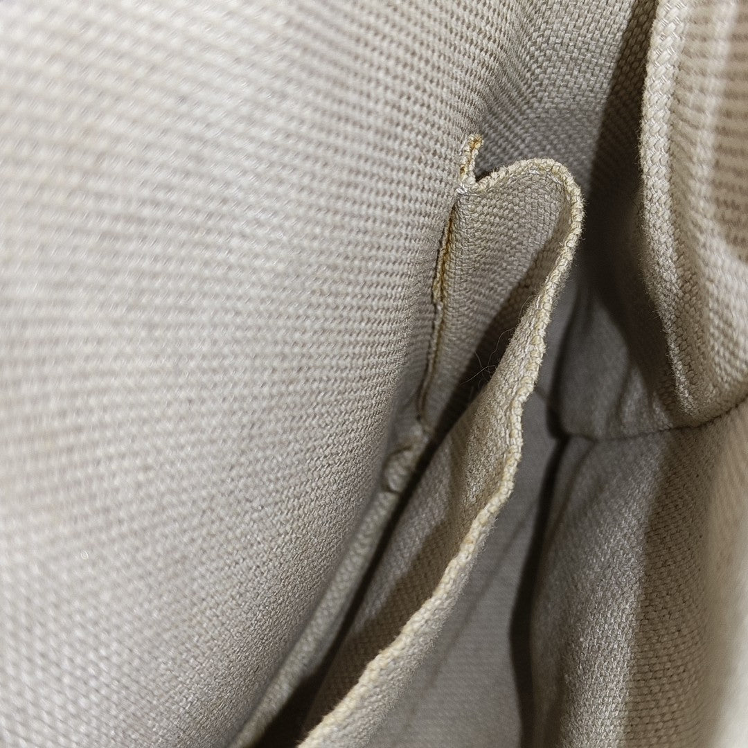 Monogram Canvas Tote Bag Beige