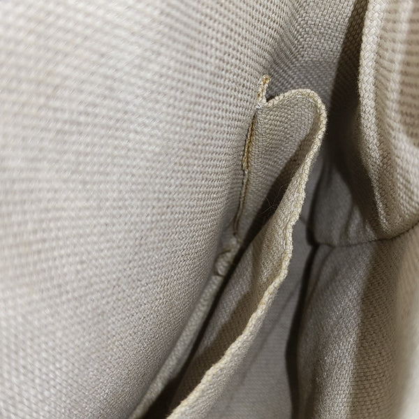 Monogram Canvas Tote Bag Beige