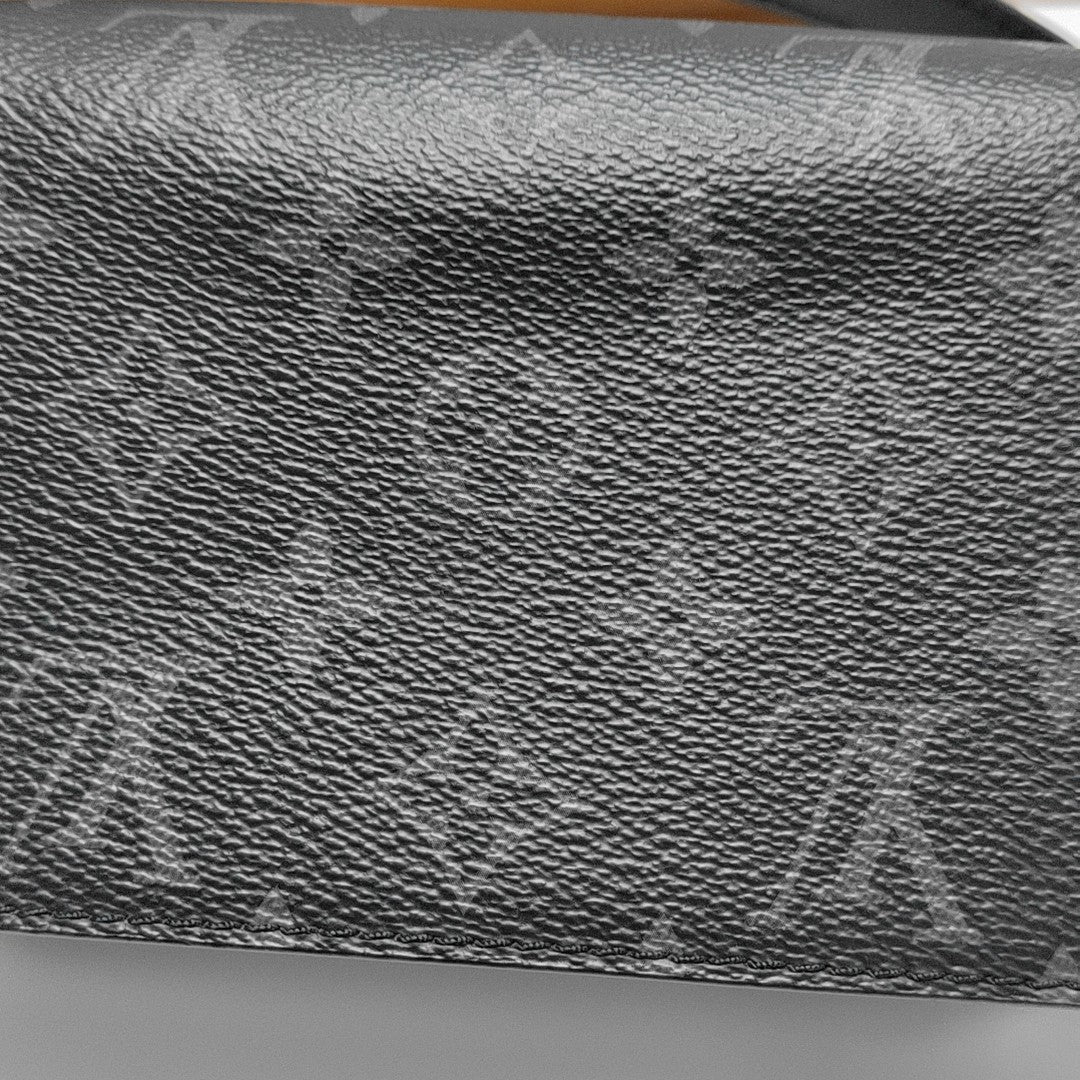 STEAMER Mini Monogram Coated Canvas Black