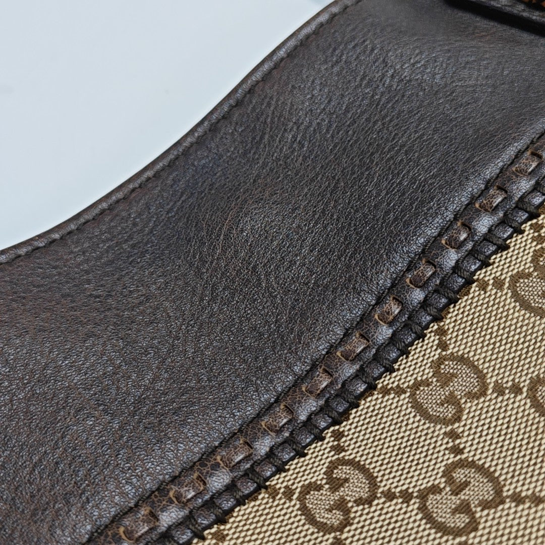 Monogram Canvas Tote Bag Beige