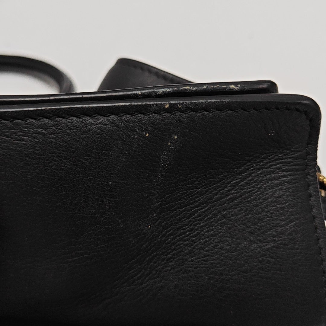CHYC Y LIGNE Medium Calfskin Black