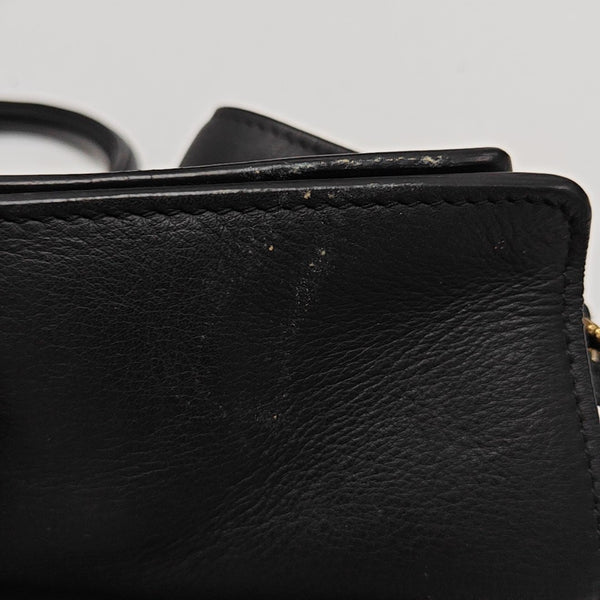 CHYC Y LIGNE Medium Calfskin Black