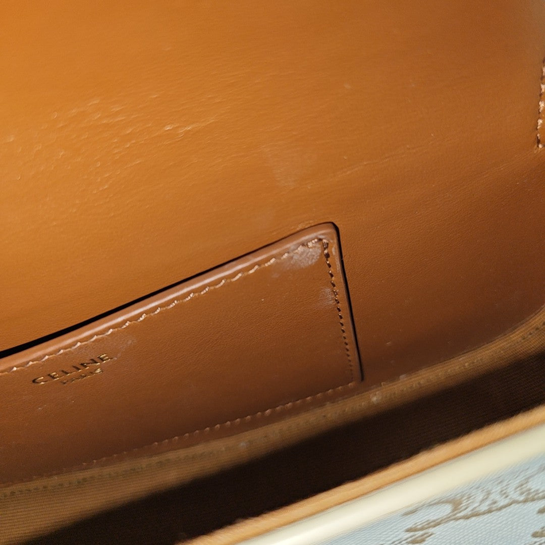 TABOU Mini Coated Canvas White