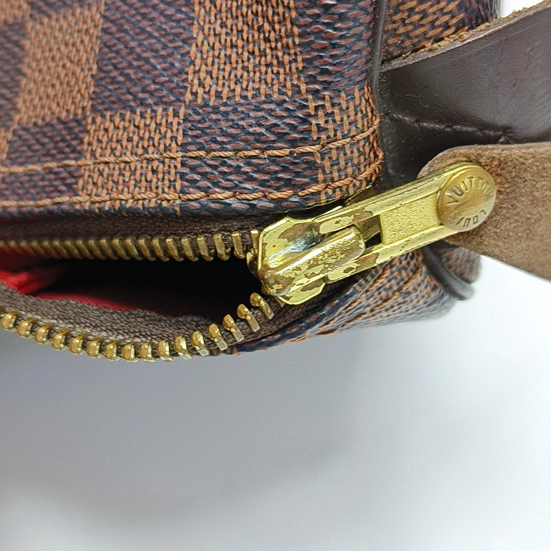 SPEEDY 30 Damier Ebene Coated Canvas Brown
