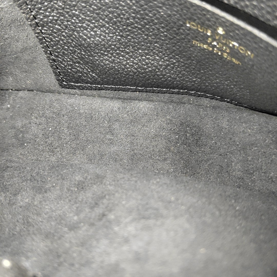 IVY Monogram Calfskin Black