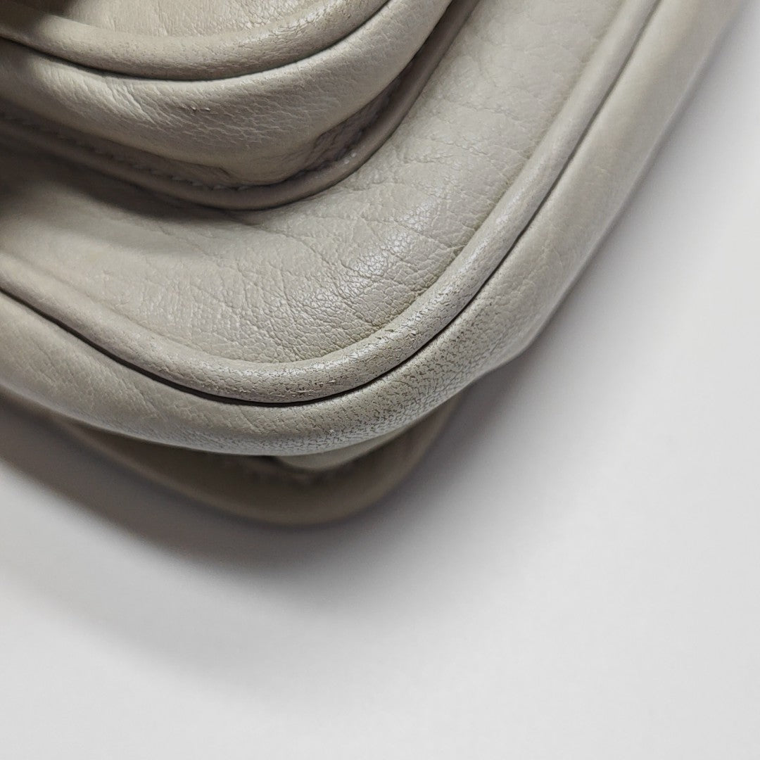 NIKI Mini Lambskin White