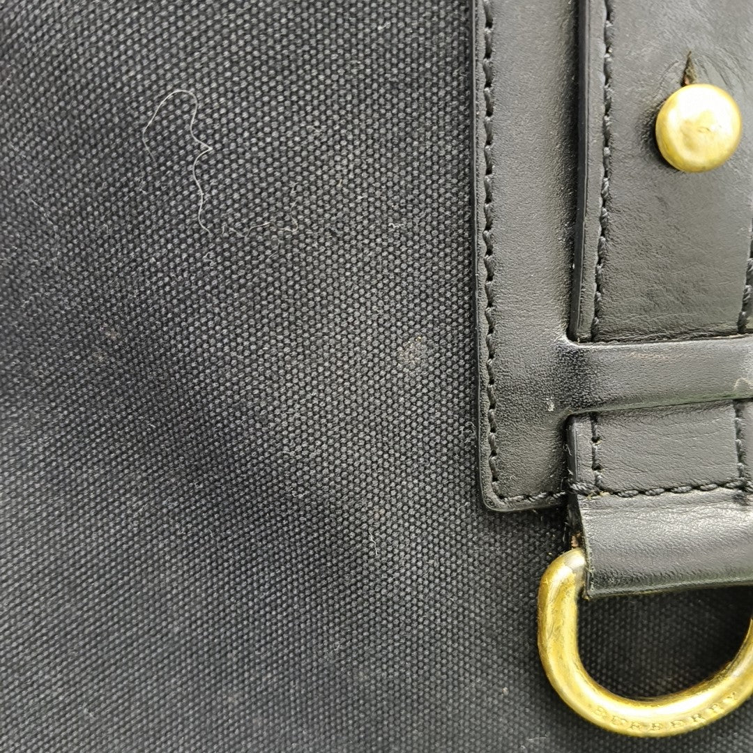 Canvas Shoulder Bag Black