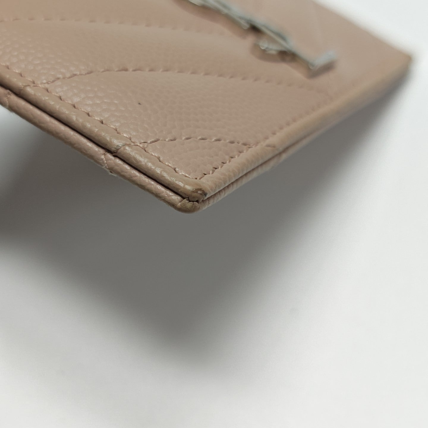 MONOGRAM Calfskin Pink Card Holder