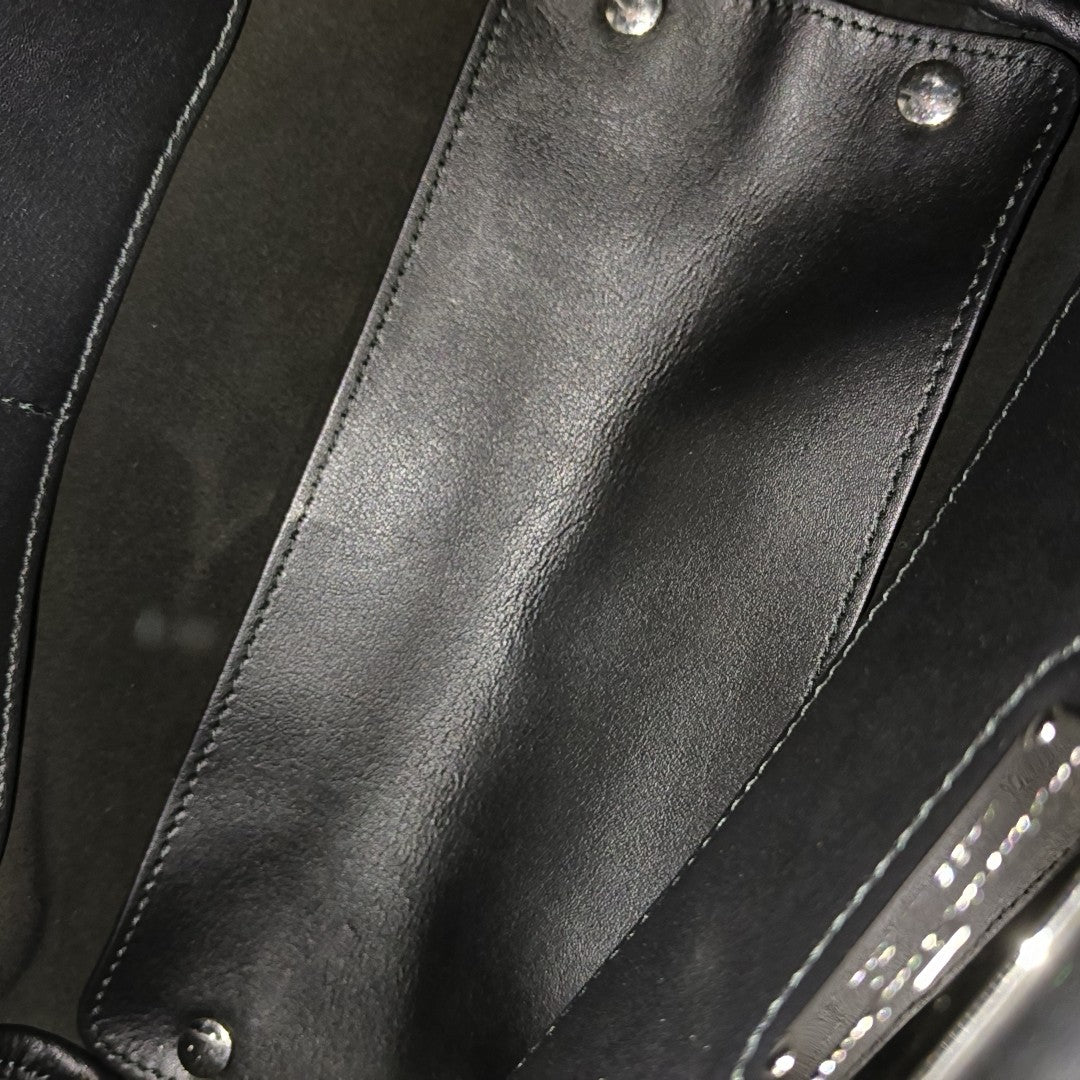 Calfskin Tote Bag Black