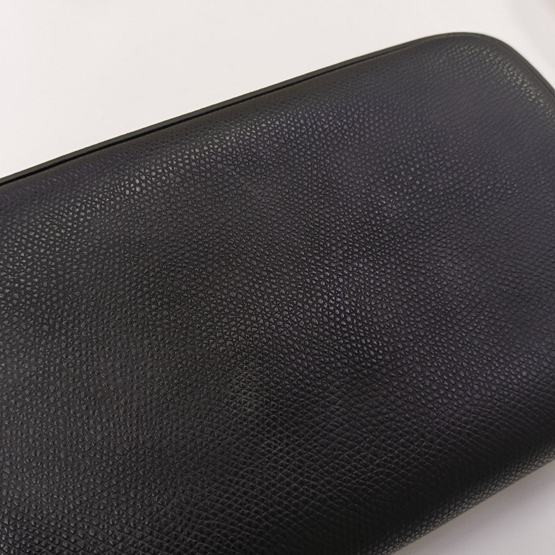 Calfskin Shoulder Bag Black