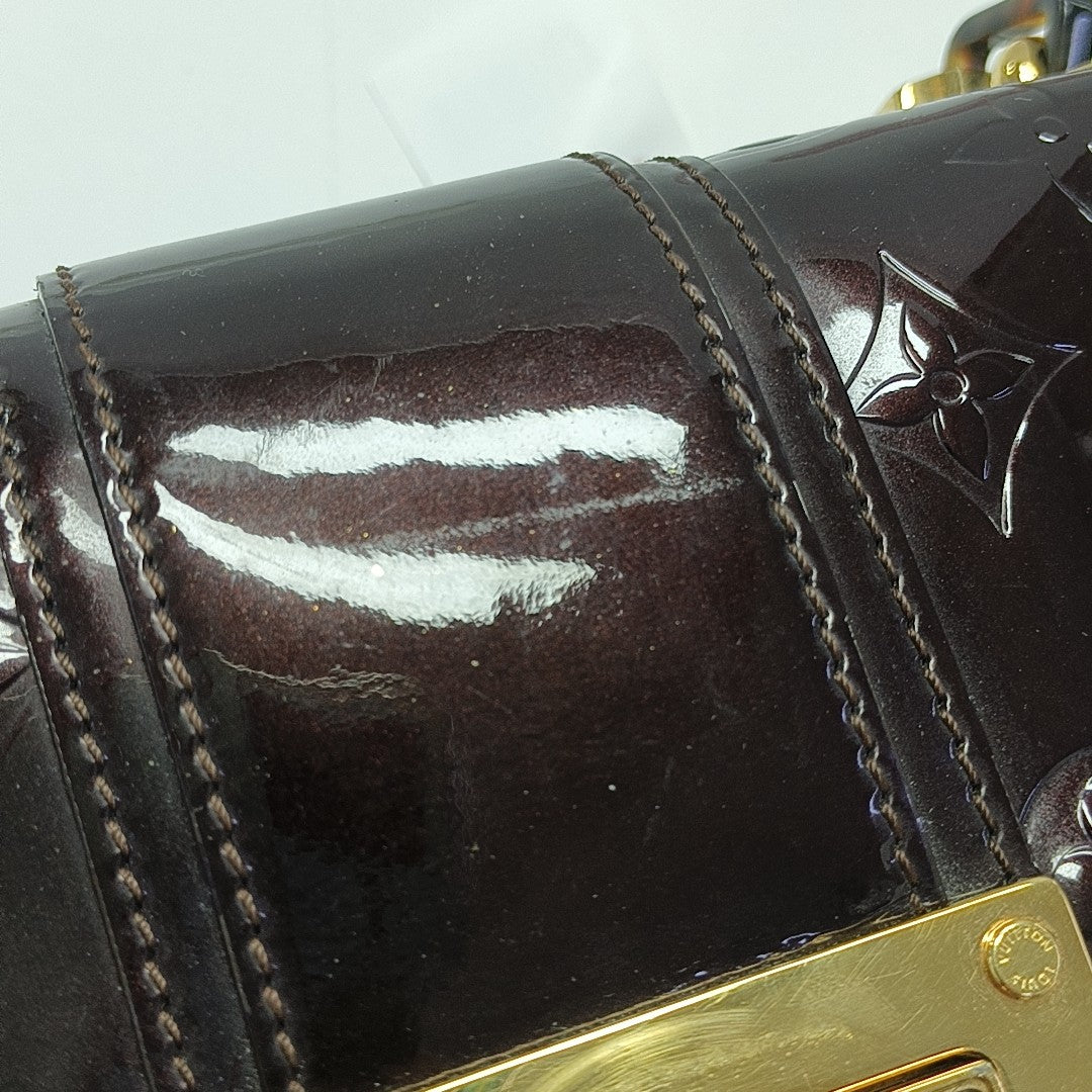 VERMONT Monogram Patent Leather Red