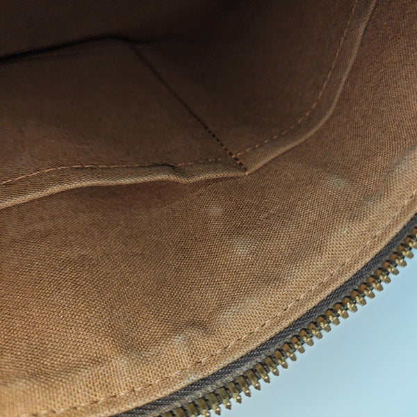 PALERMO PM Monogram Coated Canvas Brown