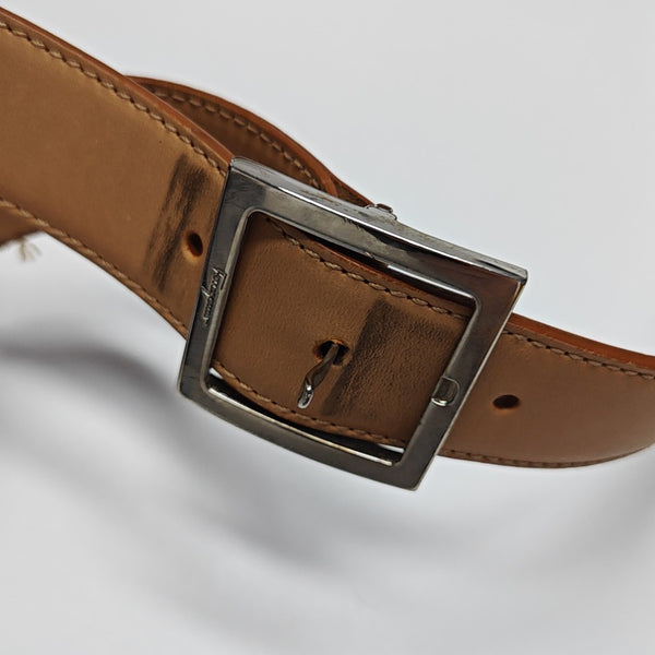 Clasp Hobo Medium Calfskin Brown