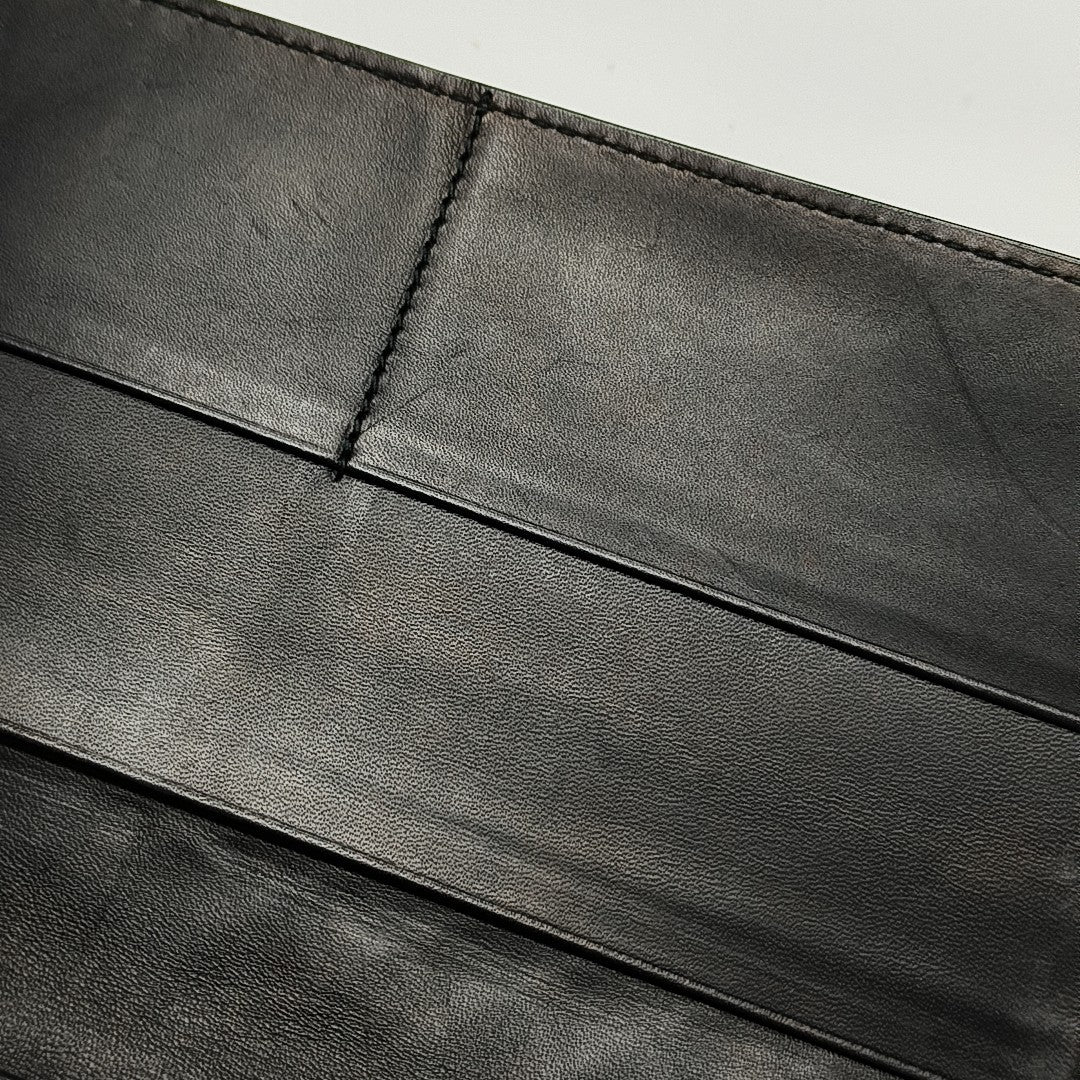 Calfskin Wallet Black