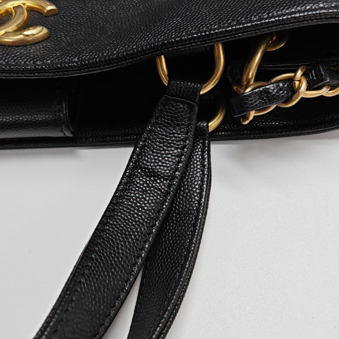 Quilted Calfskin Black