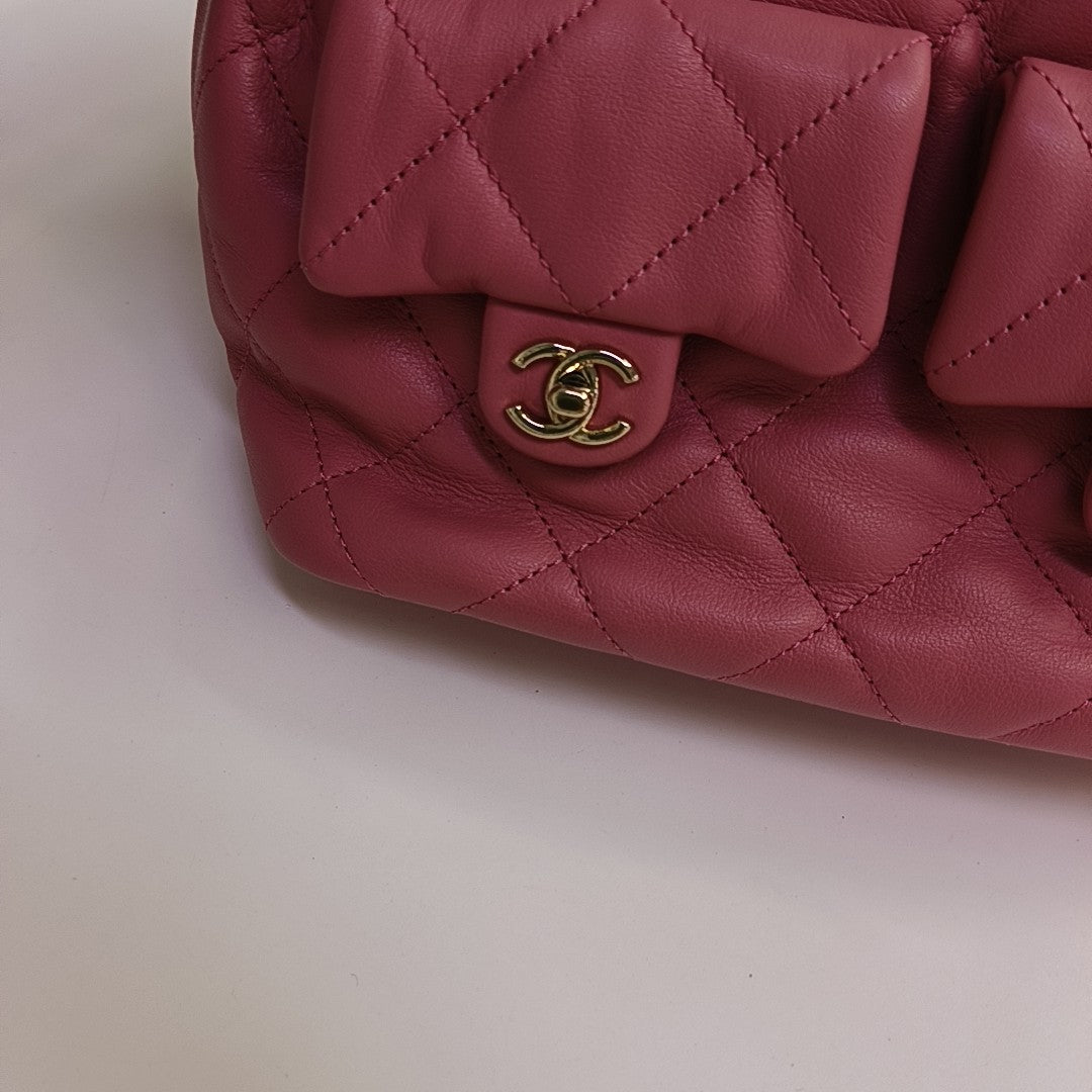 Quilted Calfskin Pink
