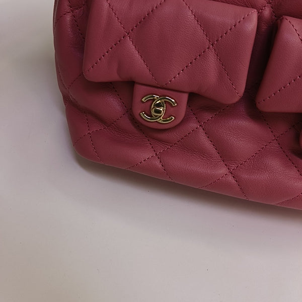 Quilted Calfskin Pink