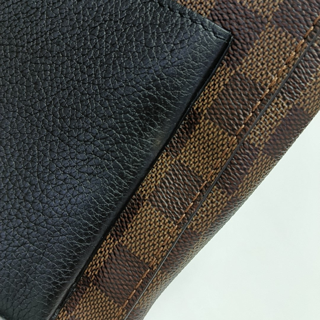 VAVIN PM Damier Ebene Coated Canvas Brown