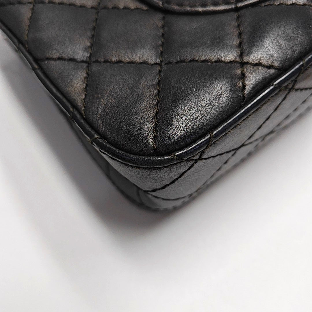 2.55 225 (small) Quilted Calfskin Gray