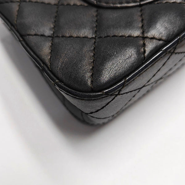 2.55 225 (small) Quilted Calfskin Gray