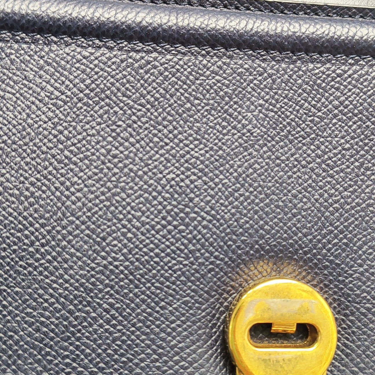 Ginny Medium Calfskin Blue