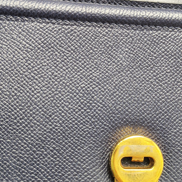 Ginny Medium Calfskin Blue