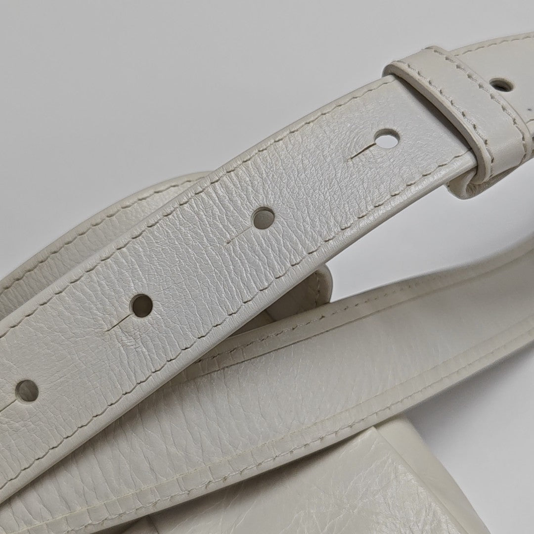 Cassette Small Calfskin White