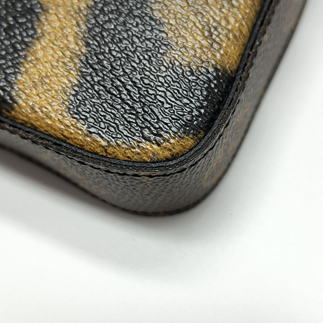 FÉLICIE Monogram Coated Canvas Brown