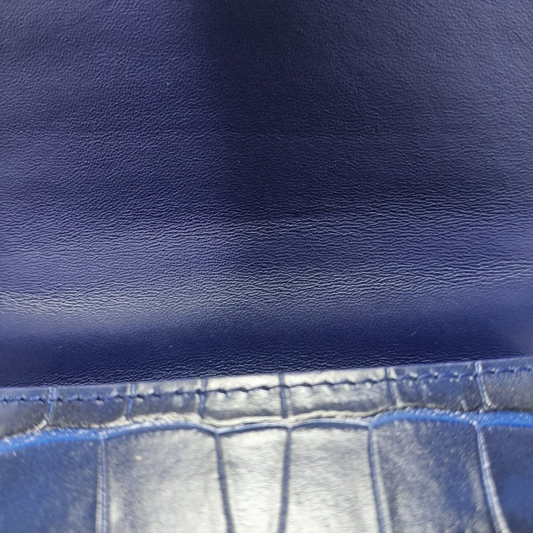 Hourglass S Calfskin Blue