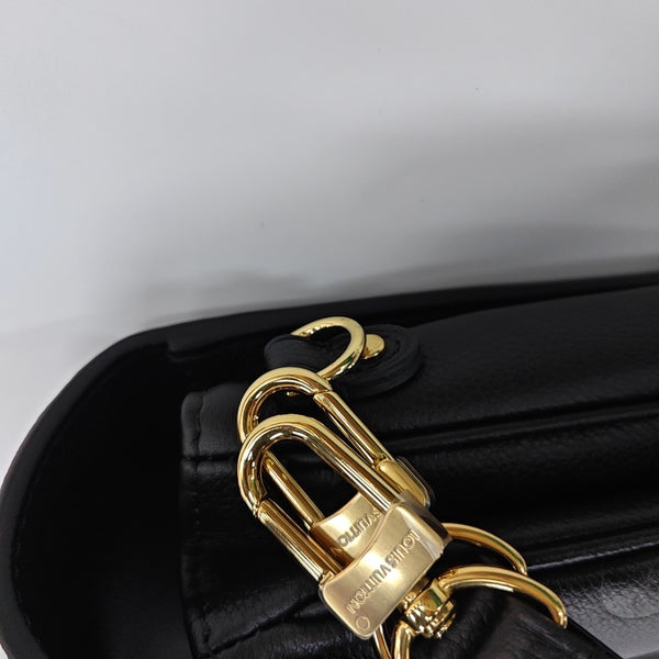 MÉTIS MM Monogram Calfskin Black