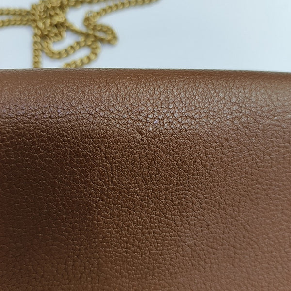 Diana Mini Calfskin Brown