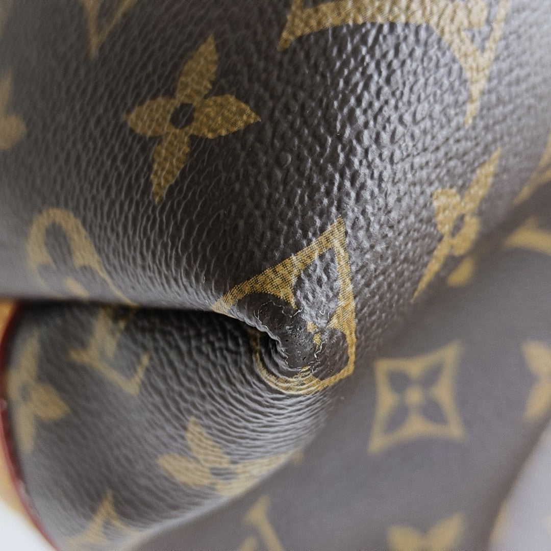 CARRYALL MM Monogram Coated Canvas Brown