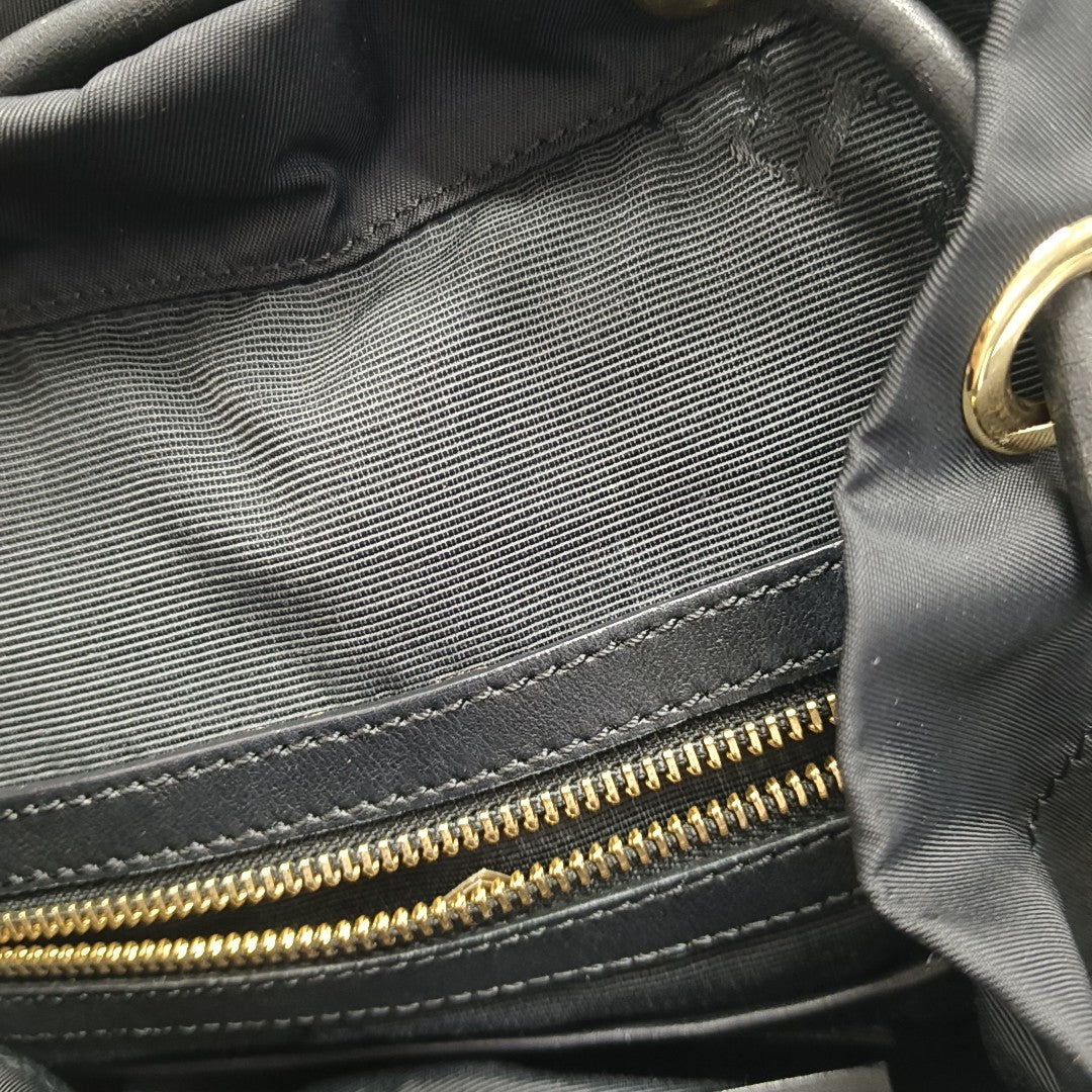 The Rucksack Nylon Black