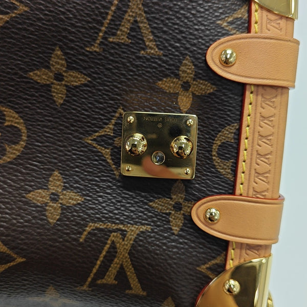 SIDE TRUNK PM Monogram Coated Canvas Brown