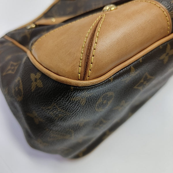 ESTRELA GM Monogram Coated Canvas Brown