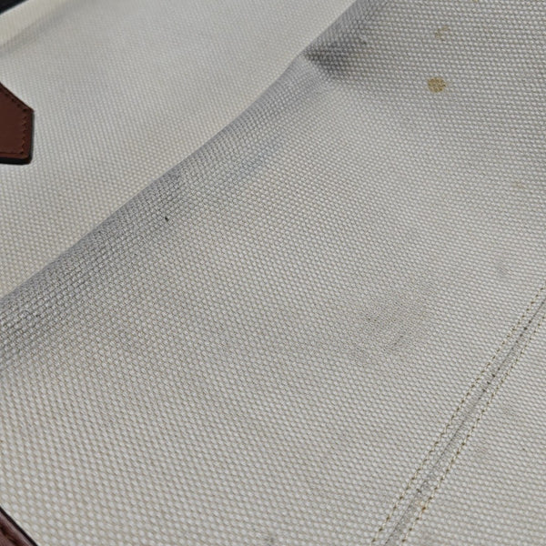 Canvas Shoulder Bag White