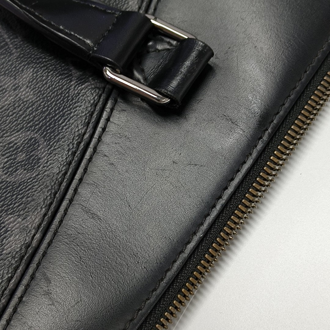 EXPLORER Monogram Coated Canvas Black