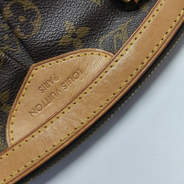 TIVOLI PM Monogram Coated Canvas Brown