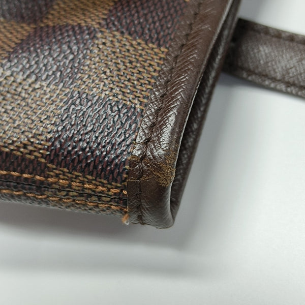 BUCKET PM Damier Ebene Coated Canvas Brown