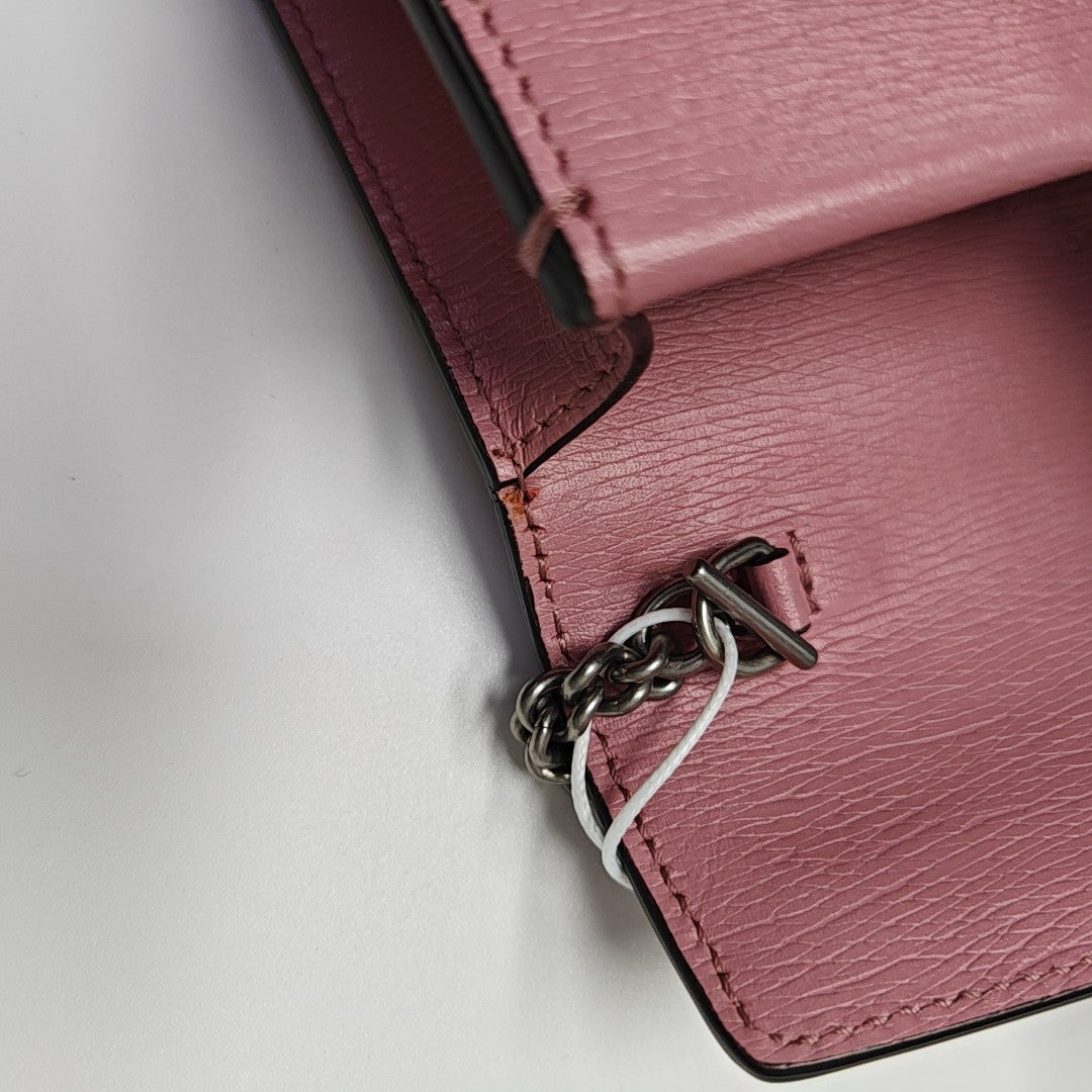 Dionysus Super Mini Monogram Calfskin Pink