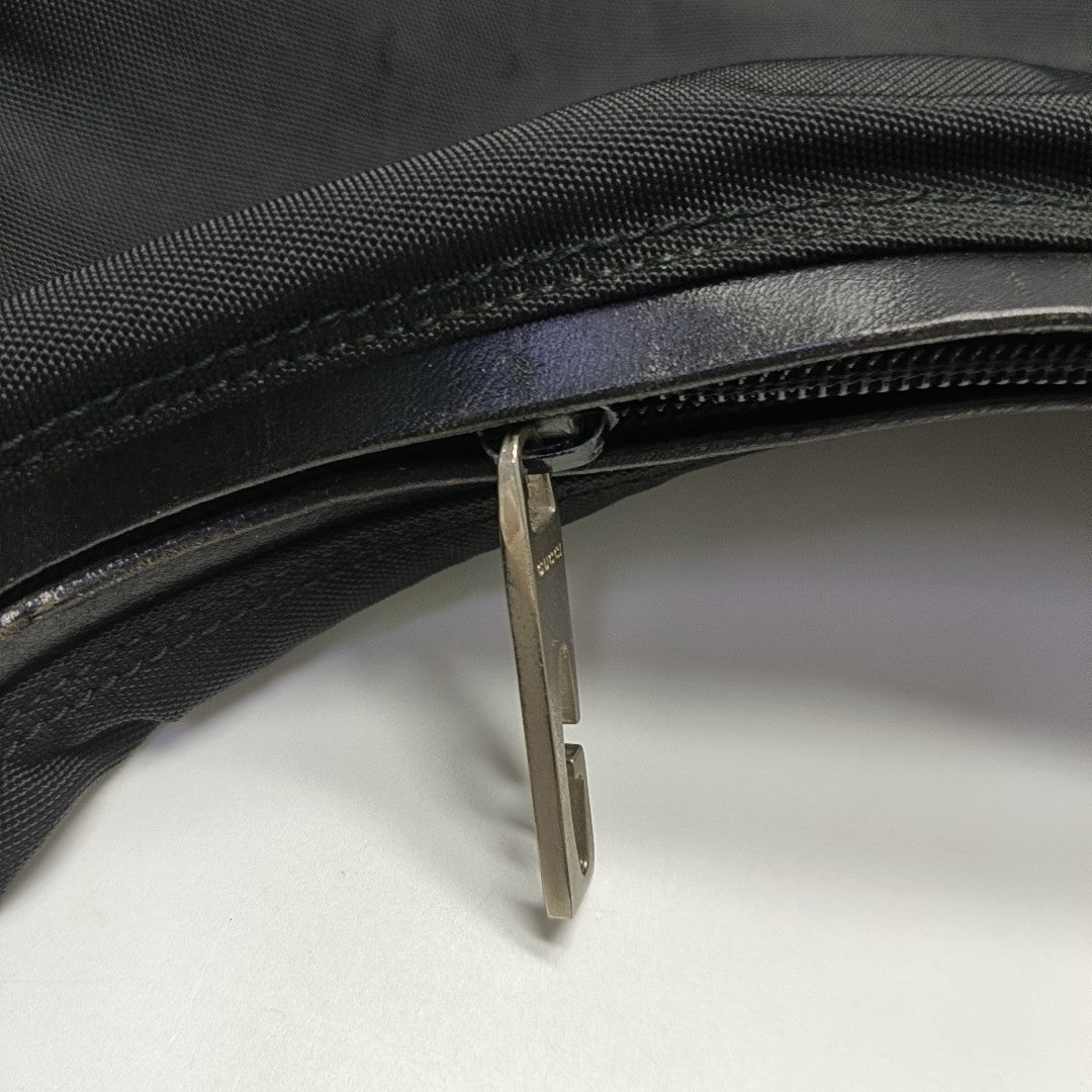 Canvas Shoulder Bag Black