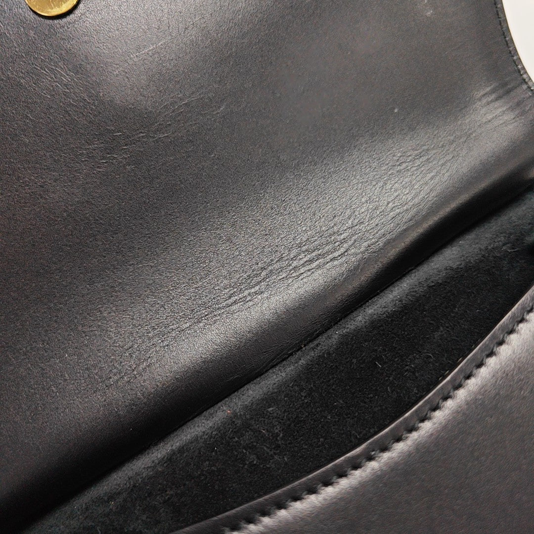 MONOGRAM Medium Calfskin Black