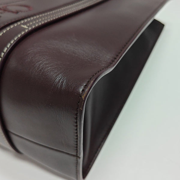 Woody Large Calfskin Red