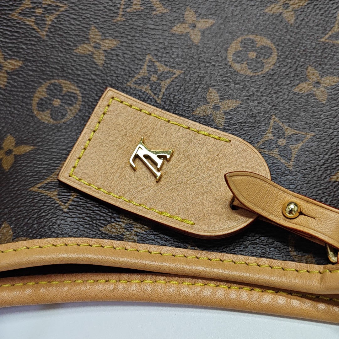 CARRYALL MM Monogram Coated Canvas Brown