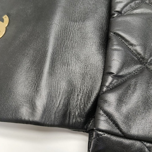 CHANEL 19 Medium Quilted Lambskin Black