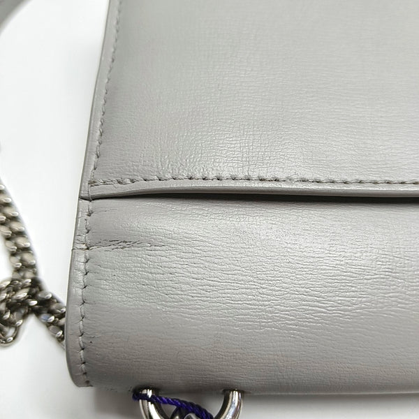 Authenticated pre-owned  SUNSET Calfskin Gray - Crossbody Bag at Looply