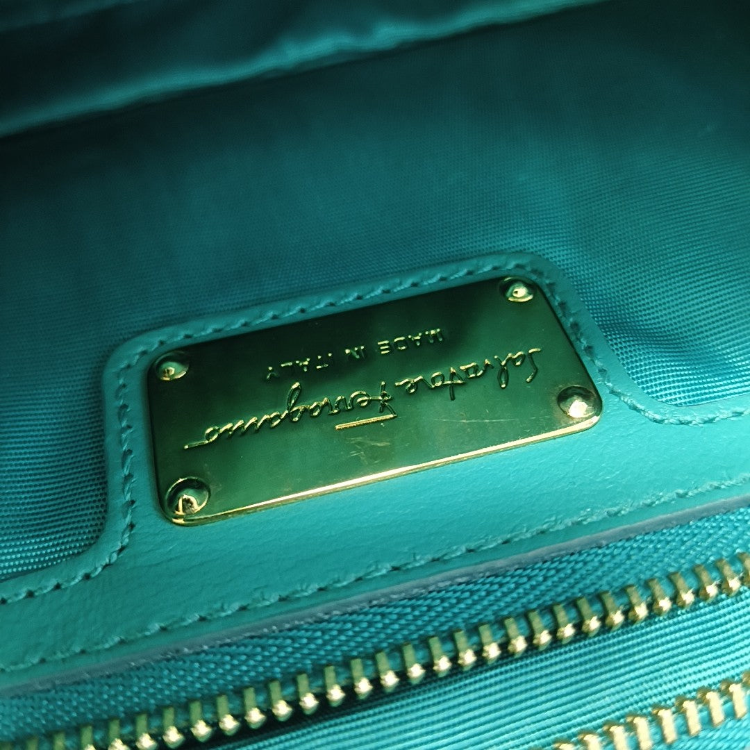 Ginny Calfskin Green
