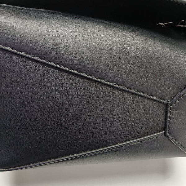 Puzzle Mini Calfskin Black