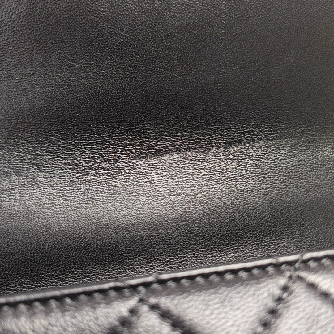 Quilted Lambskin Black